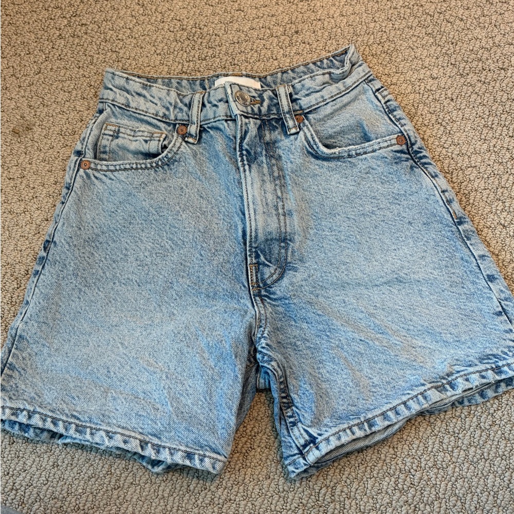 Classic Blue Denim Women’s Shorts